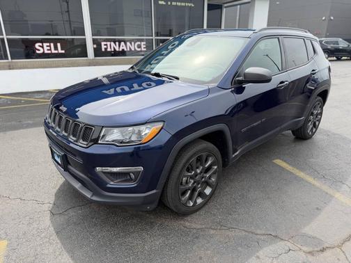Jazz Blue Pearlcoat 2021 Jeep Compass 80th Special Edition