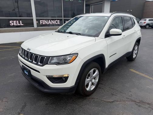 White Clearcoat 2021 Jeep Compass Latitude