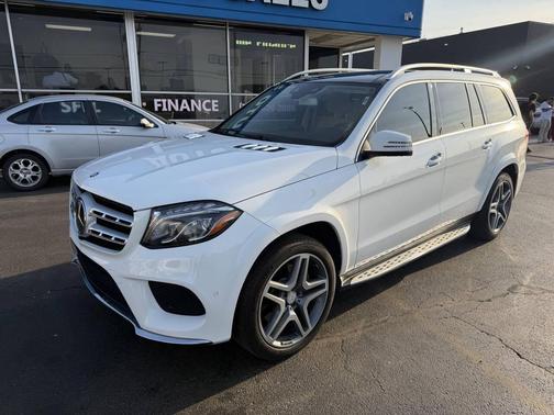 White 2017 Mercedes-Benz GLS 550 Base 4MATIC