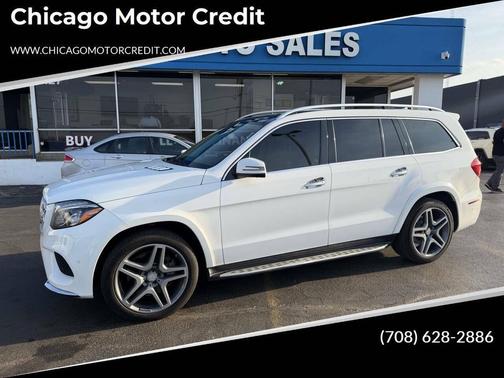 White 2017 Mercedes-Benz GLS 550 Base 4MATIC