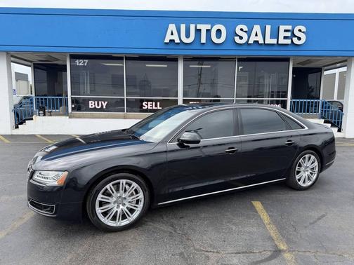 Black 2015 Audi A8 3.0T