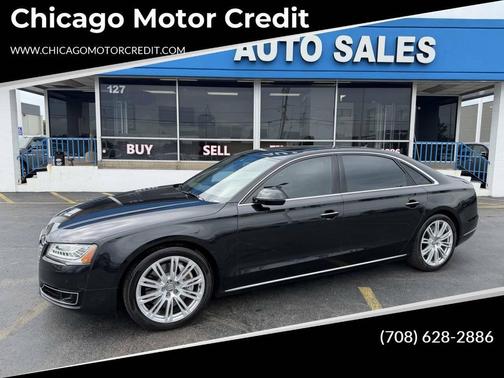 Black 2015 Audi A8 3.0T