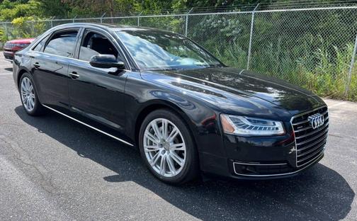 Black 2015 Audi A8 3.0T