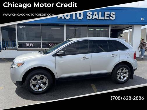 Ingot Silver Metallic 2014 Ford Edge SEL