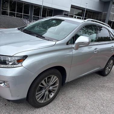 Satin Cashmere Metallic 2013 Lexus RX 350 Base