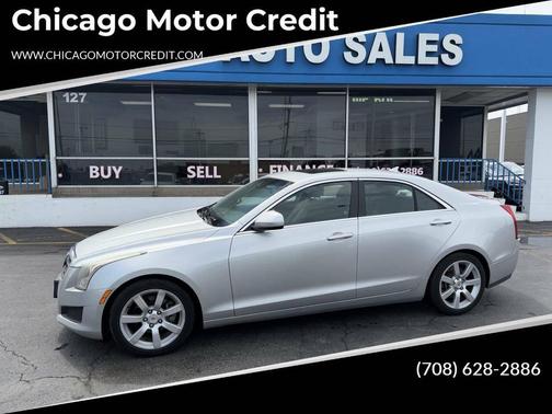 Silver 2013 Cadillac ATS 2.5L