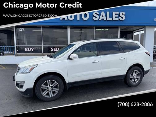 White 2015 Chevrolet Traverse 1LT