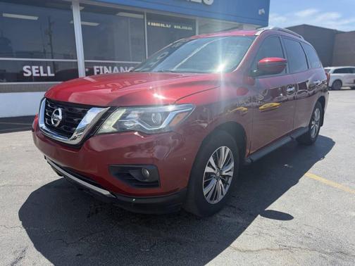 Scarlet Ember Tintcoat 2019 Nissan Pathfinder SV