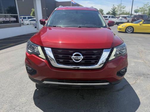 Scarlet Ember Tintcoat 2019 Nissan Pathfinder SV