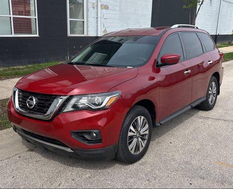 Scarlet Ember Tintcoat 2019 Nissan Pathfinder SV