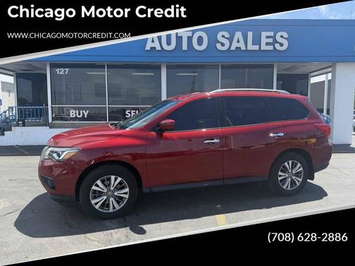 Scarlet Ember Tintcoat 2019 Nissan Pathfinder SV