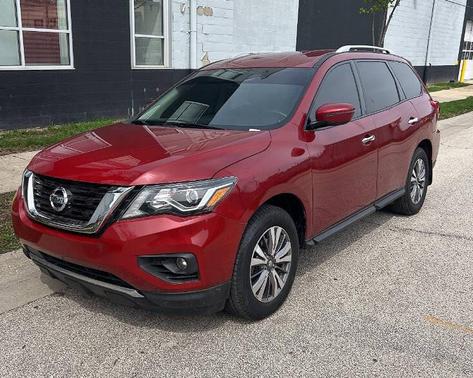 Scarlet Ember Tintcoat 2019 Nissan Pathfinder SV