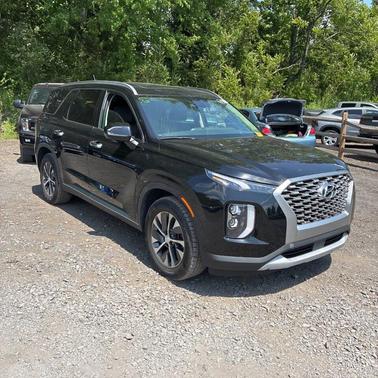 Black 2021 Hyundai PALISADE SEL AWD 4dr SUV