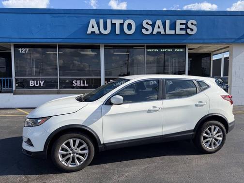 Glacier White 2021 Nissan Rogue Sport S