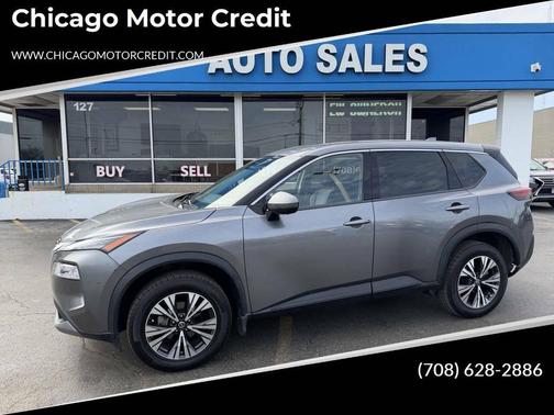 Gun Metallic 2021 Nissan Rogue SV