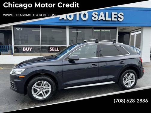 Black 2019 Audi Q5 45 Premium