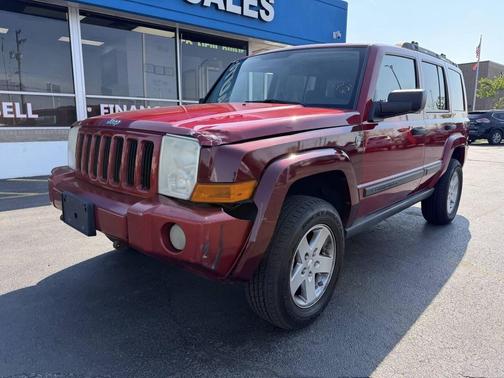 Red 2006 Jeep Commander Base