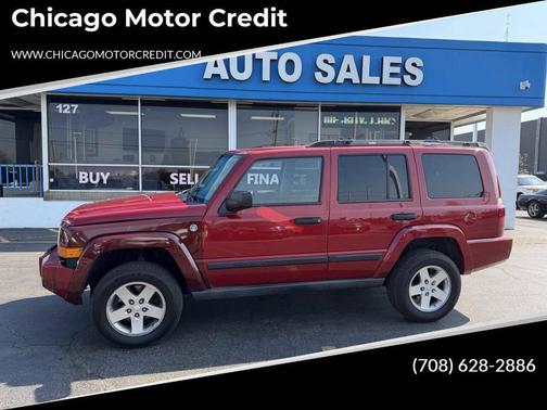 Red 2006 Jeep Commander Base