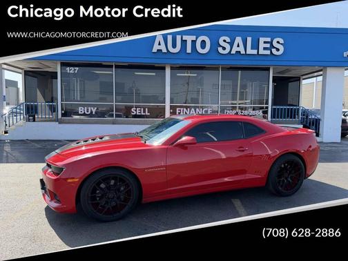 Red 2015 Chevrolet Camaro 2SS