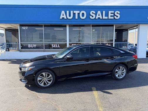 Crystal Black Pearl 2019 Honda Accord LX