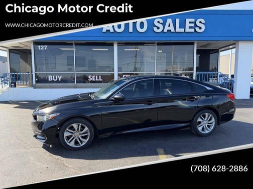 Crystal Black Pearl 2019 Honda Accord LX