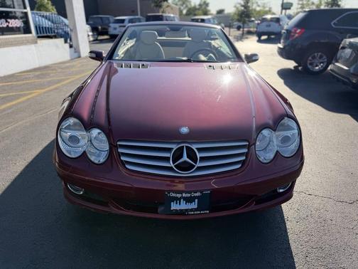 Maroon 2008 Mercedes-Benz SL-Class SL 550 2dr Convertible