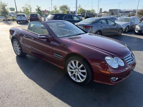 Maroon 2008 Mercedes-Benz SL-Class SL 550 2dr Convertible