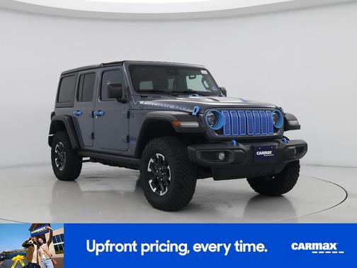 Gray 2024 Jeep Wrangler 4xe Rubicon