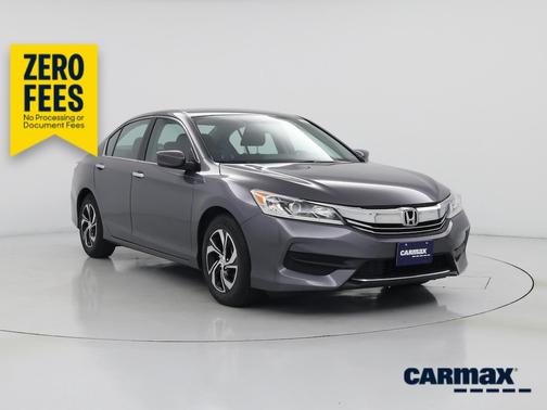 Gray 2017 Honda Accord LX