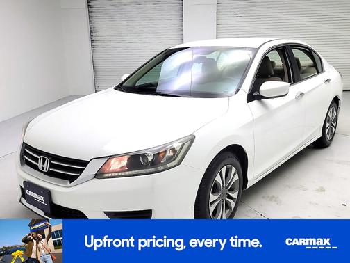 White 2015 Honda Accord LX