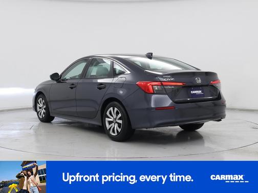 Gray 2023 Honda Civic LX