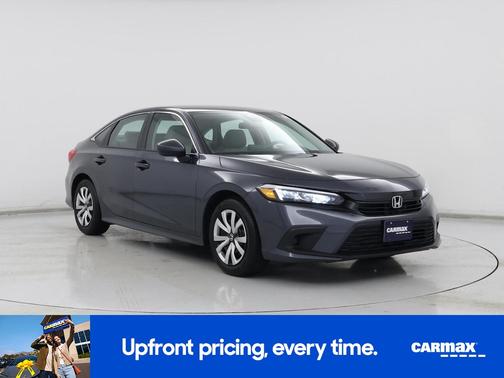 Gray 2023 Honda Civic LX