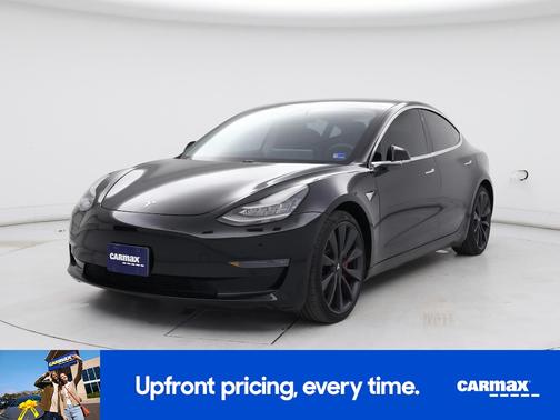 Black 2020 Tesla Model 3 Performance