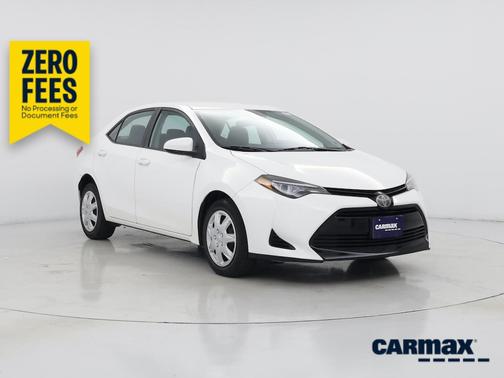 White 2017 Toyota Corolla 50TH Anniversary Edition
