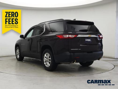 Burgundy 2021 Chevrolet Traverse LT Cloth