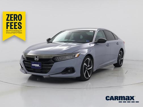 Gray 2021 Honda Accord Sport