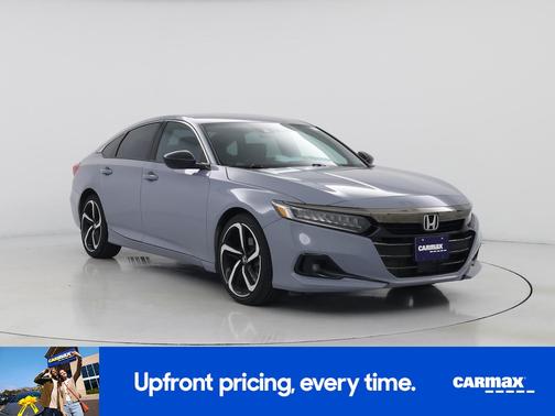 Gray 2021 Honda Accord Sport