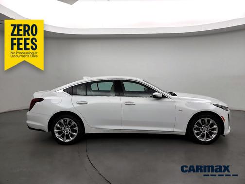White 2023 Cadillac CT5 Premium Luxury