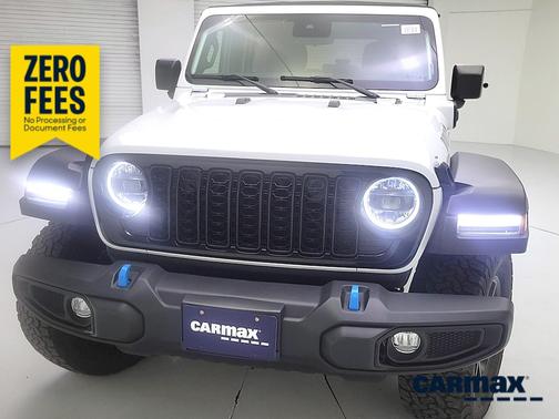 White 2024 Jeep Wrangler 4xe Willy's