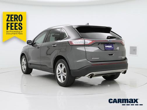 Gray 2018 Ford Edge Titanium