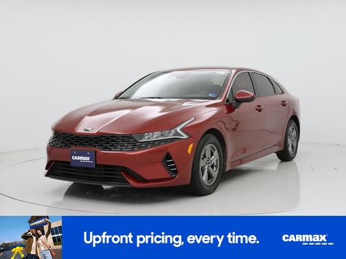 Red 2021 Kia K5 LXS