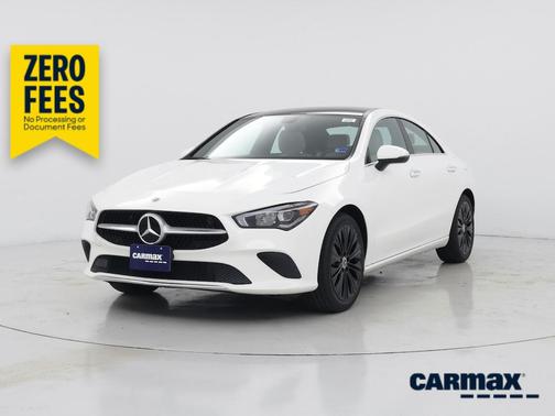 White 2023 Mercedes-Benz CLA 250