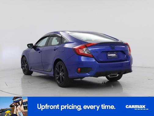 Blue 2021 Honda Civic Sport