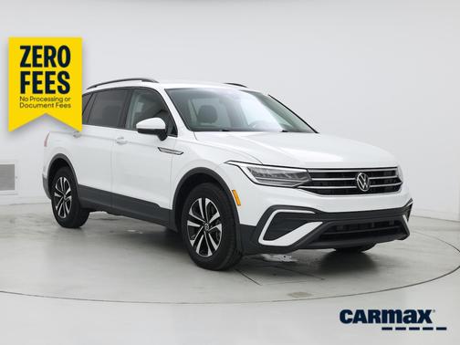 White 2023 Volkswagen Tiguan S