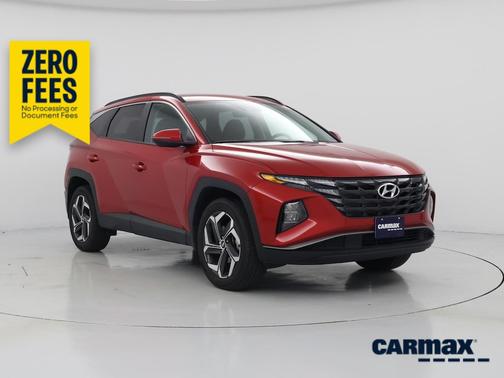 Red 2023 Hyundai TUCSON SEL