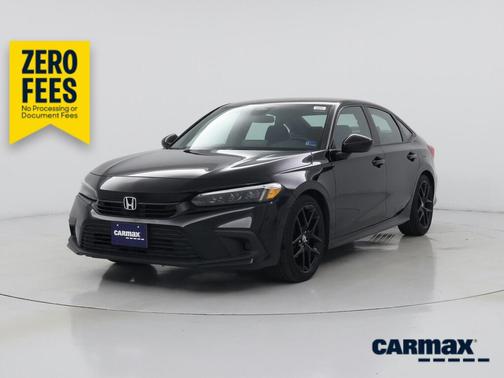 Black 2023 Honda Civic Sport