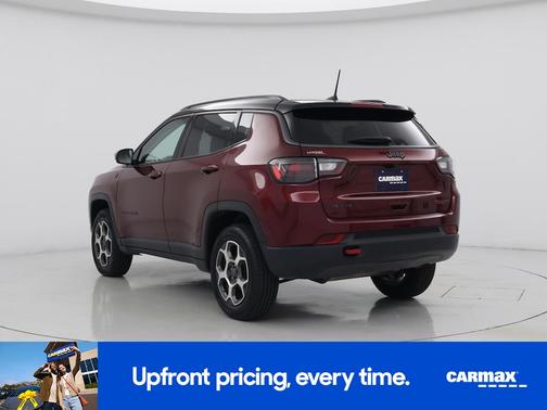 Burgundy 2022 Jeep Compass Trailhawk