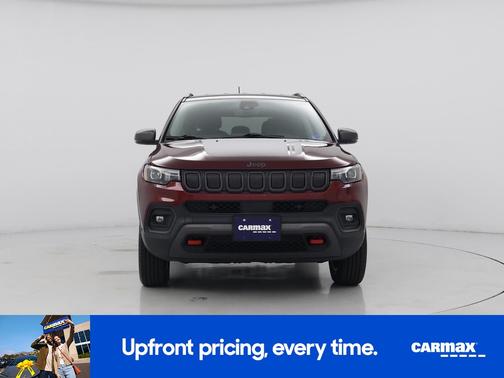 Burgundy 2022 Jeep Compass Trailhawk