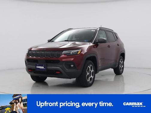 Burgundy 2022 Jeep Compass Trailhawk