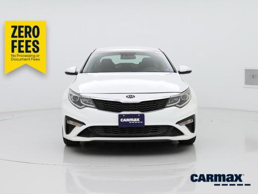 White 2020 Kia Optima LX